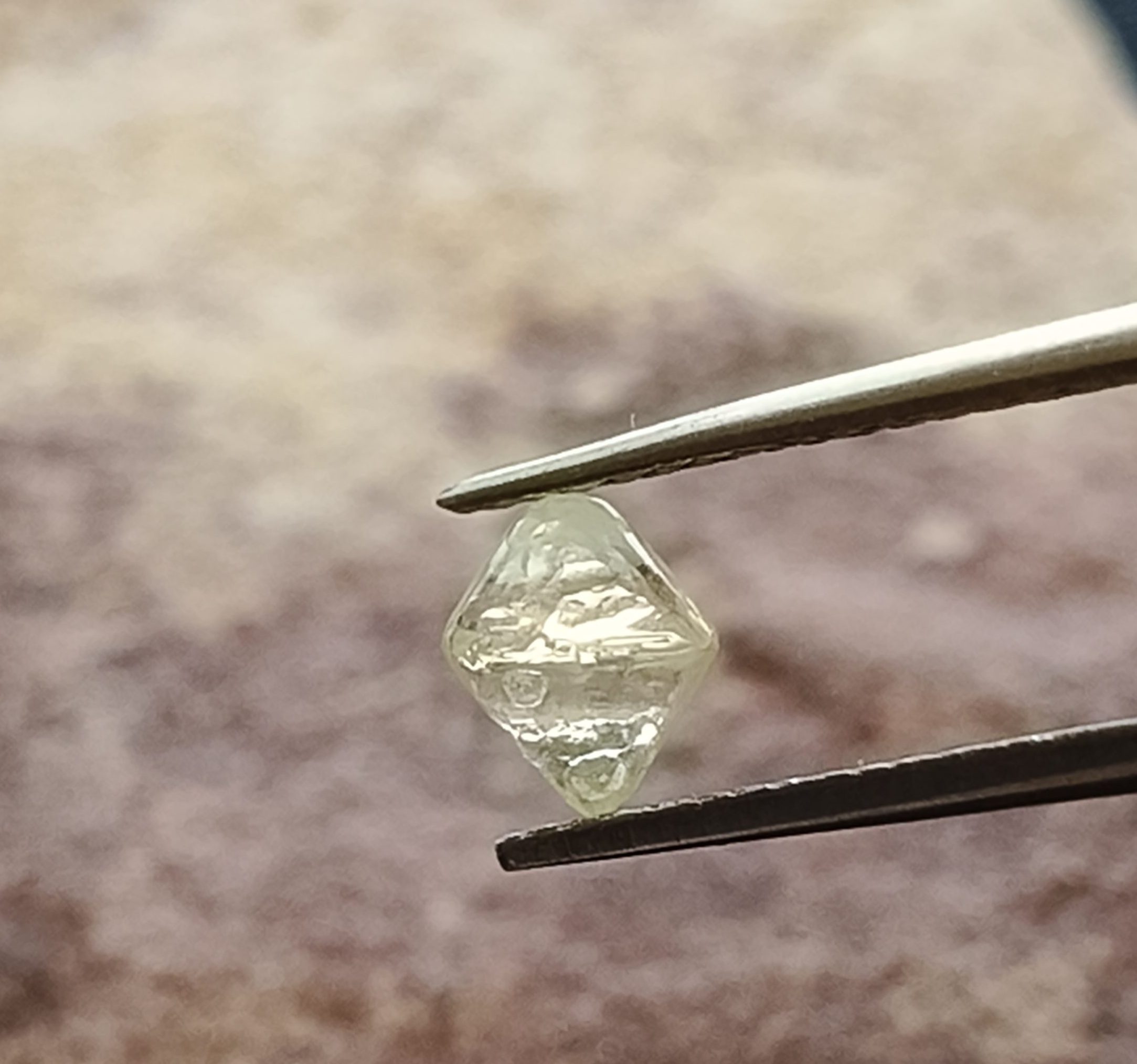 Natural Un-cut Argyle Yellow Diamond