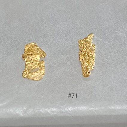 Gold Nugget Pair