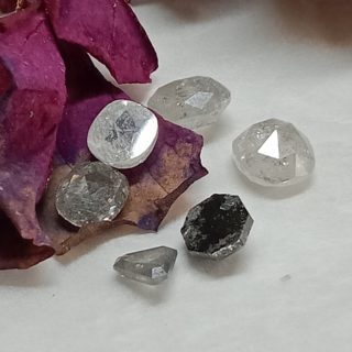 Salt & Pepper Cut Diamonds